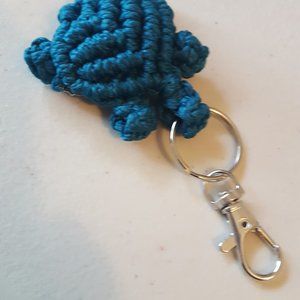 Sea turtle keychain/backpack pendant